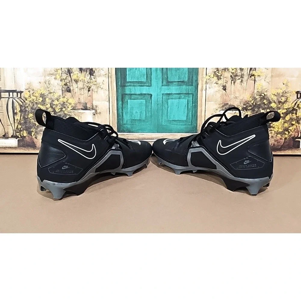 Nike Alpha Menace Pro 3 Mid Football Cleats Men Size 10‎
